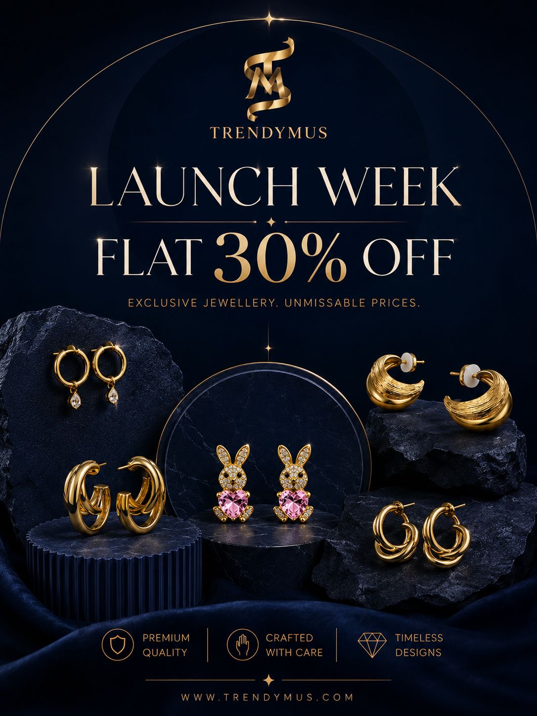 Launch Week - Flat 30% Off