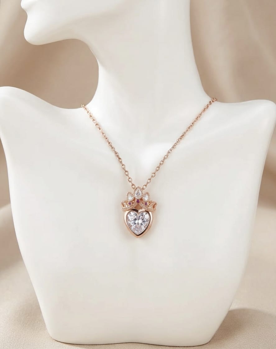 Imperial Grace Heart Pendant