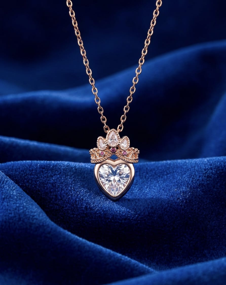 Imperial Grace Heart Pendant