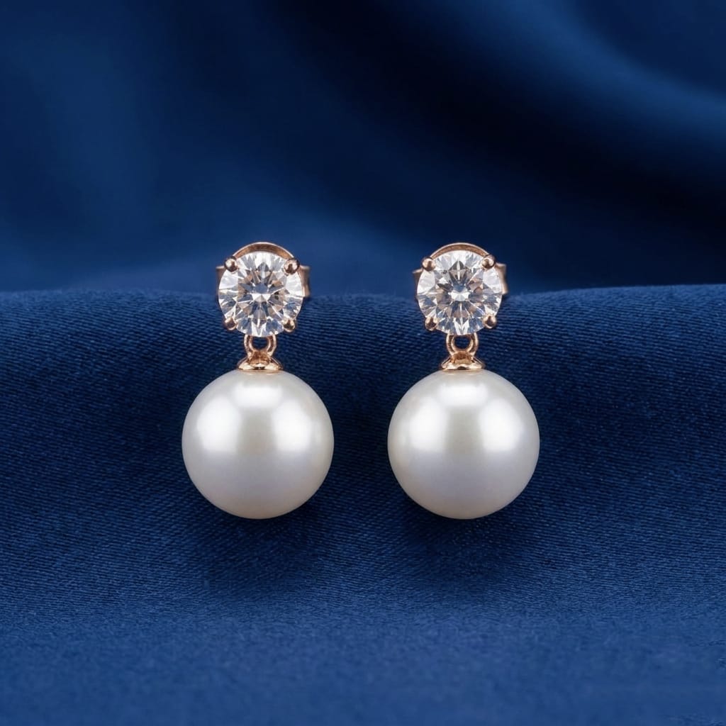 Lumina Pearl Studs (2pcs)